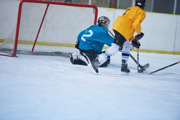 Giocatori di hockey su ghiaccio — Foto Stock