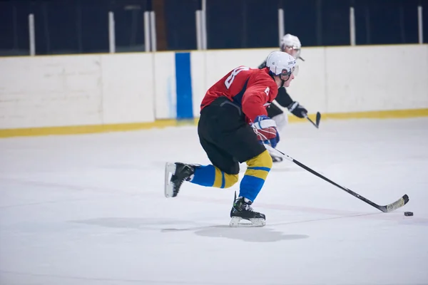 Giocatori di hockey su ghiaccio — Foto Stock