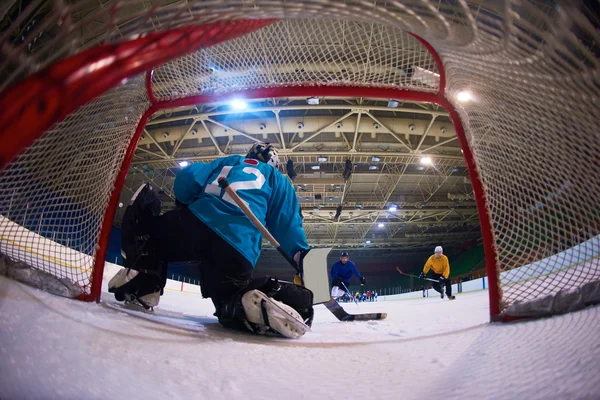 Ishockey målvakt — Stockfoto