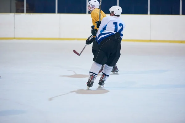 Ice hockey players in action — Stock Photo, Image