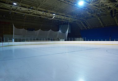 boş buz pateni pisti, hokey arena