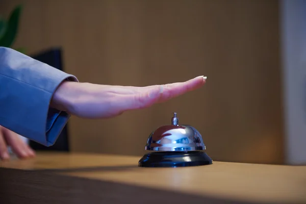 Hotel reception bell — Stock Photo, Image