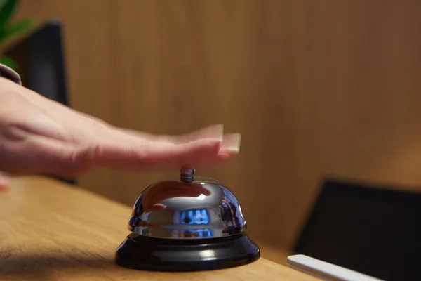 Hotel reception bell — Stockfoto