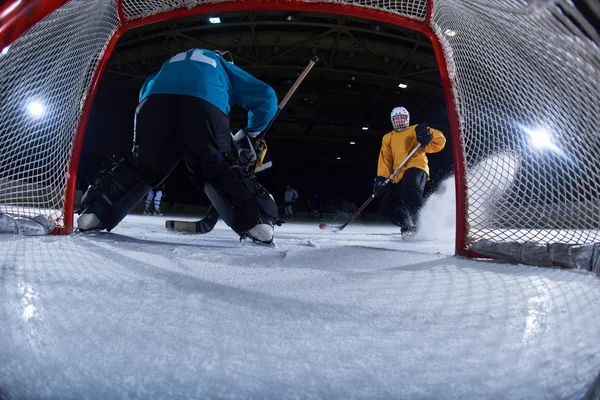 Τερματοφύλακα χόκεϊ επί πάγου — Φωτογραφία Αρχείου