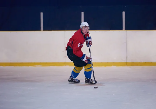 Jugadores de hockey sobre hielo — Foto de Stock