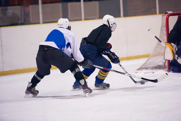 Giocatori di hockey su ghiaccio — Foto Stock