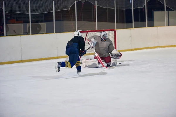 Jugadores de hockey sobre hielo — Foto de Stock