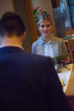 akşam yemeği iş Çift