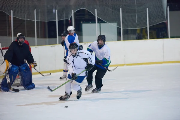 Giocatori di hockey su ghiaccio — Foto Stock