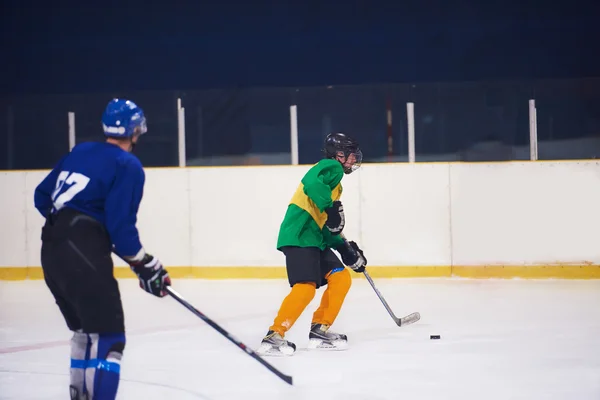 Jugadores de hockey sobre hielo — Foto de Stock