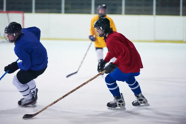 Jugadores de hockey sobre hielo — Foto de Stock