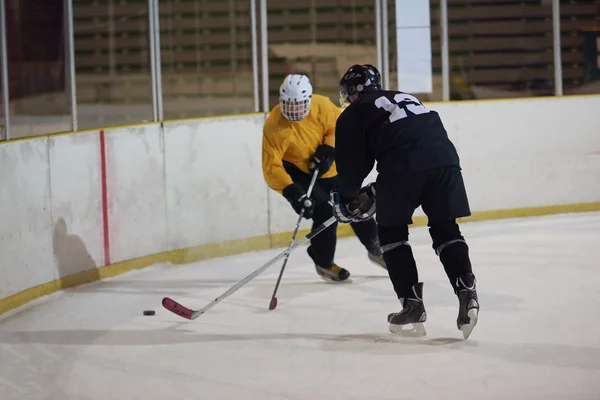 Jugadores de hockey sobre hielo —  Fotos de Stock