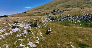 Uçsuz bucaksız yeşil düzlüklerde koşan bir grup, macera, seyahat, liderlik, özgürlük ve doğanın güzelliğini sembolize ediyor. Sinematik ağır çekim