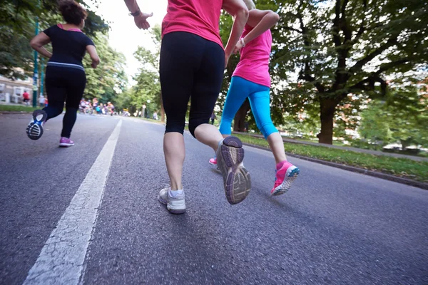 People group jogging — Stock Photo, Image