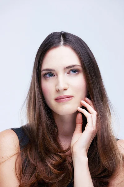 Retrato de mulher jovem — Fotografia de Stock