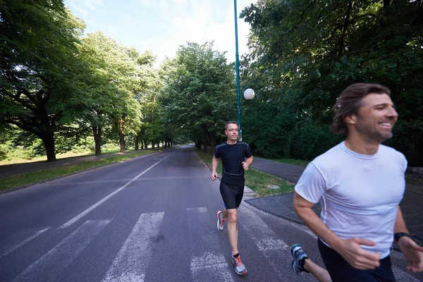 Mensen groep joggen — Stockfoto