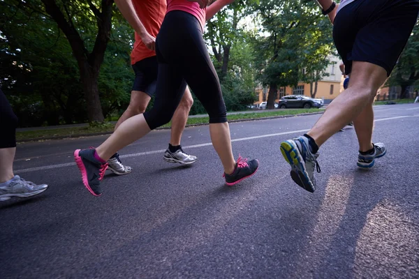 Menschen beim Joggen — Stockfoto