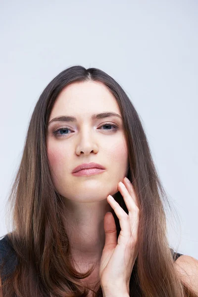 Retrato de mulher jovem — Fotografia de Stock