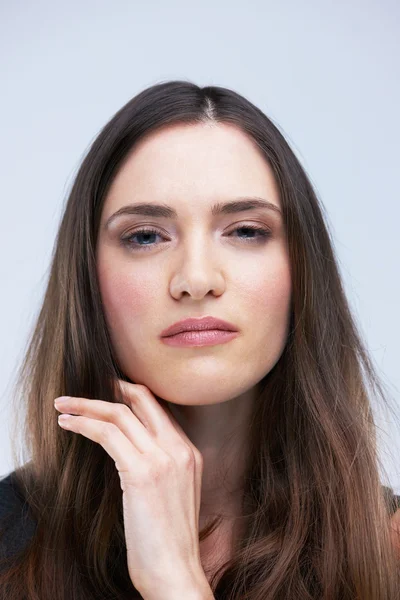 Retrato de mulher jovem — Fotografia de Stock