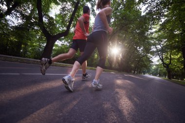 kentsel Spor sağlıklı çift koşu