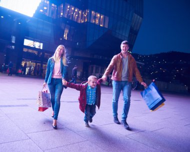 family Enjoying Shopping