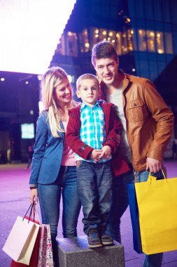 family Enjoying Shopping