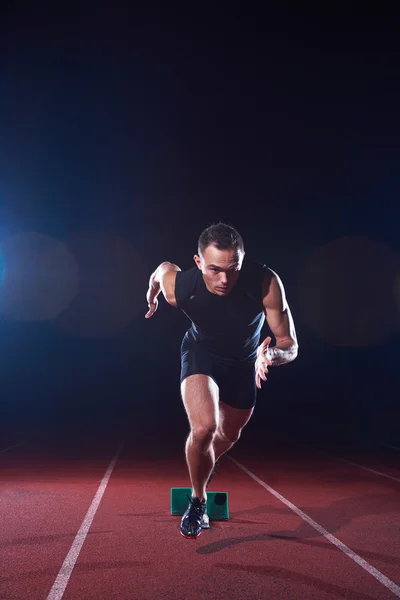 Finish  line running — Stock Photo, Image