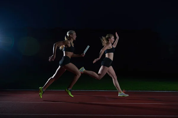 Zieleinlauf — Stockfoto