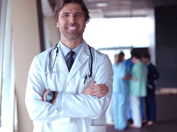 Group of medical staff at hospital — Stock Photo, Image