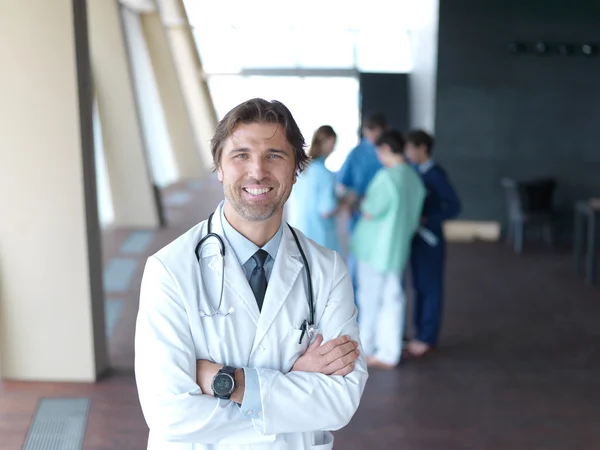 Grupo de pessoal médico no hospital — Fotografia de Stock