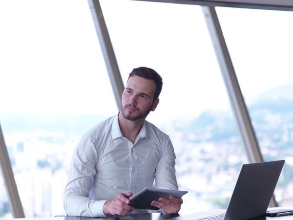 Young business man at office — Stock Photo, Image