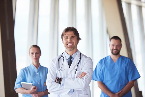 Group of medical staff at hospital — Stock Photo, Image