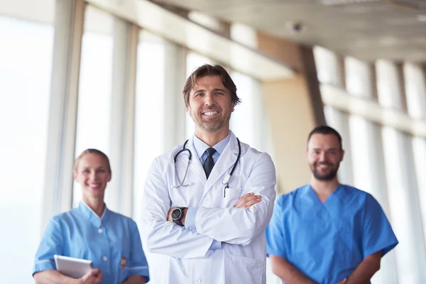 Group of medical staff at hospital — Stock Photo, Image