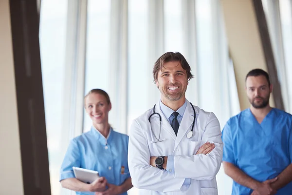 Group of medical staff at hospital — Stock Photo, Image