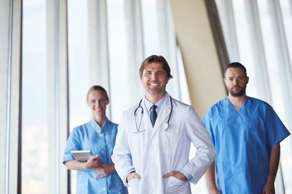 Group of medical staff at hospital — Stock Photo, Image