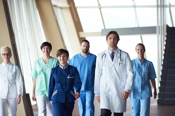 Young doctors team view — Stock Photo, Image