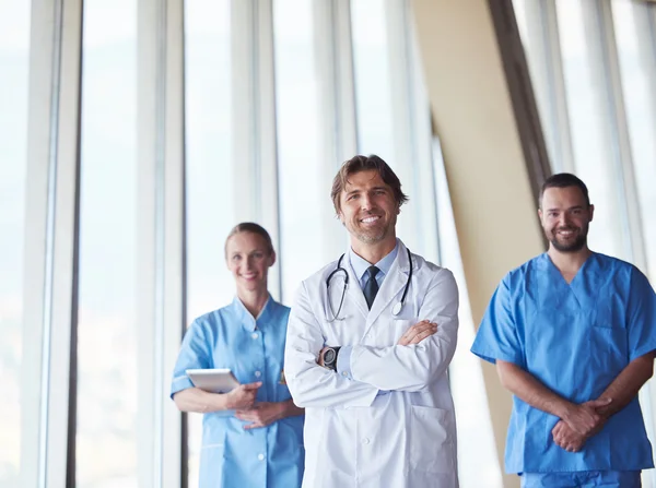 Gruppo Personale Medico Ospedale Team Medici Piedi Insieme — Foto Stock