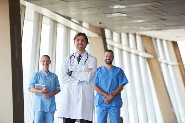 Groupe Personnel Médical Hôpital Équipe Médecins Debout Ensemble — Photo