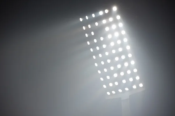 Voetbal stadion lichten — Stockfoto