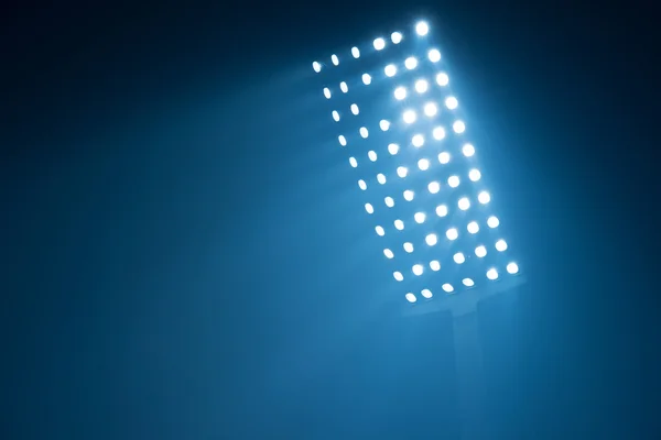 Luces del estadio de fútbol — Foto de Stock