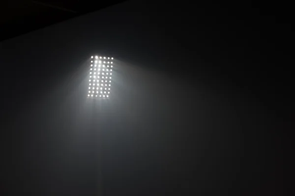 Voetbal stadion lichten — Stockfoto