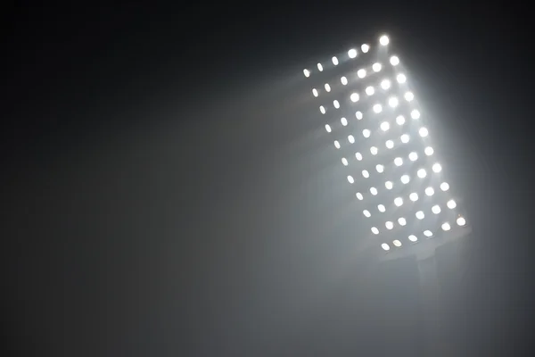 View Soccer Stadium Lights Reflectors — Stock Photo, Image