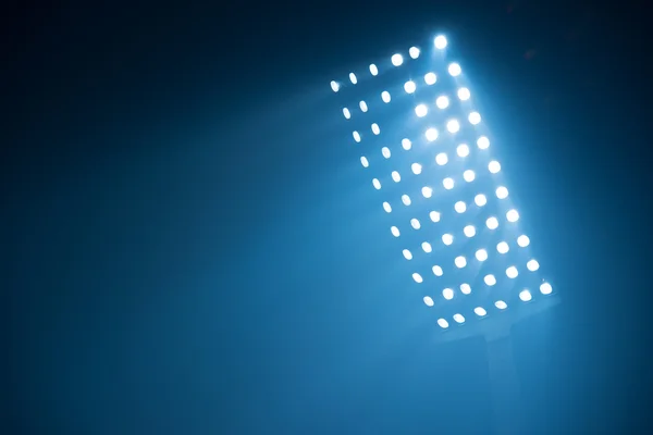 Luzes de estádio de futebol — Fotografia de Stock