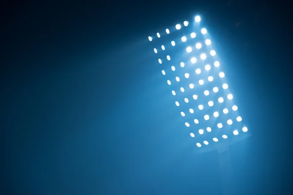 Luces del estadio de fútbol — Foto de Stock