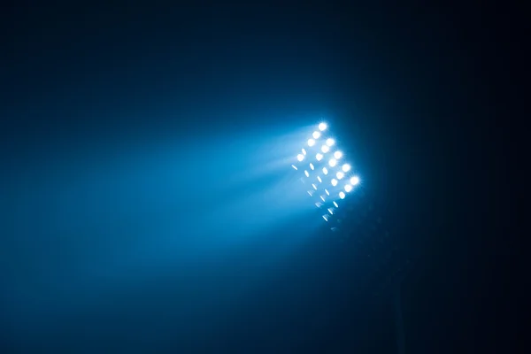 Luzes de estádio de futebol — Fotografia de Stock