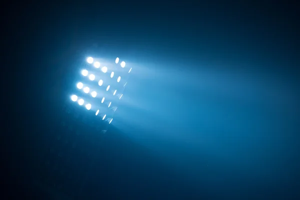 Luzes de estádio de futebol — Fotografia de Stock
