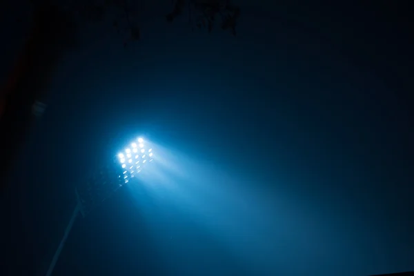 Pohled Stadionu Světla Reflektorů — Stock fotografie