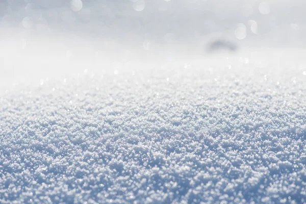 冬の雪の背景 — ストック写真