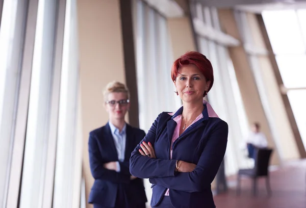 Business womans make deal and handshake — Stock Photo, Image