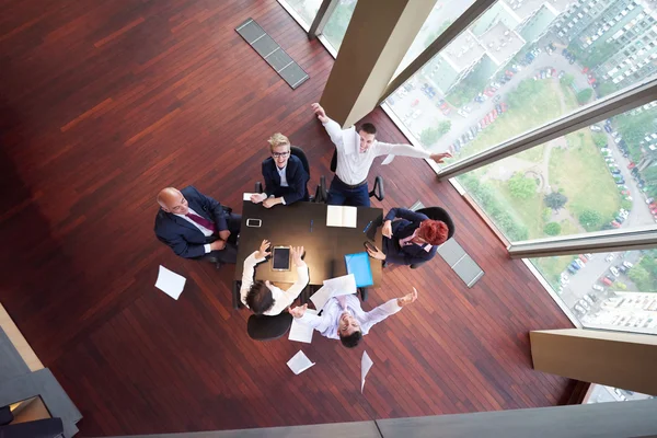 Vista superior del grupo de gente de negocios — Foto de Stock